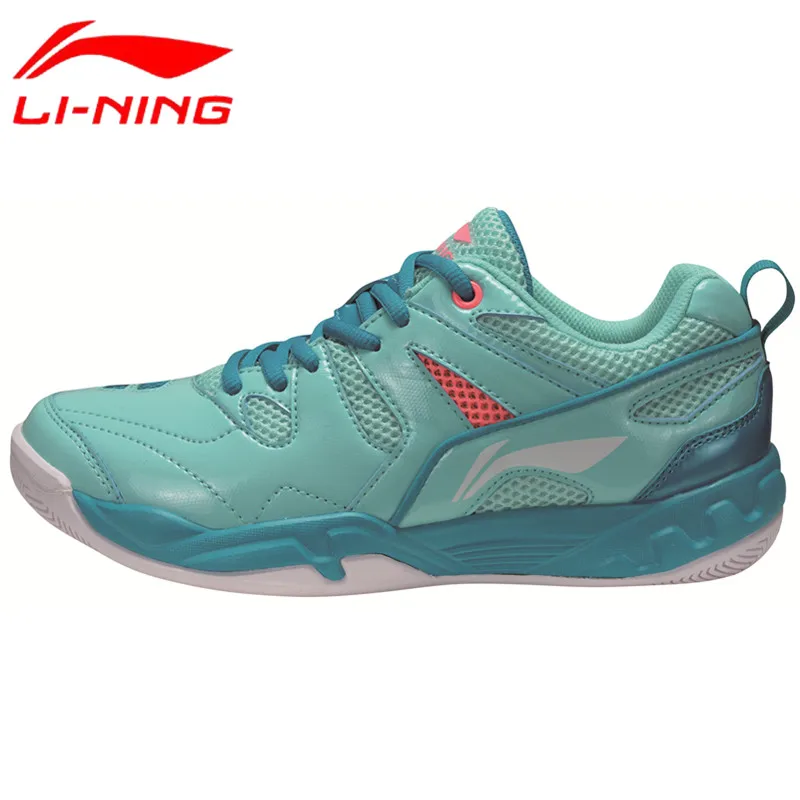 Li Ning/2017 г. Новая женская обувь для тренировок по бадминтону дышащие Нескользящие