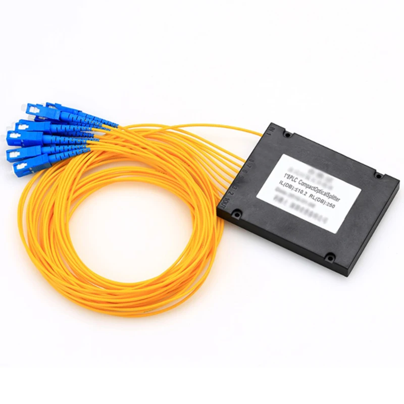 1x8 PLC Box волоконно оптический сплиттер телекоммуникационный волоконный 1 Точка 8