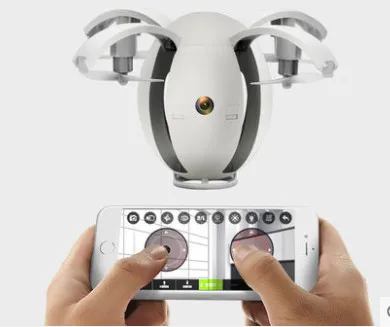 With HD Camera Забавный мини-Дрон с телефоном приложение wifi радио дистанционное управление Квадрокоптер rc Дрон Квадрокоптер вертолет - Цвет: With HD Camera