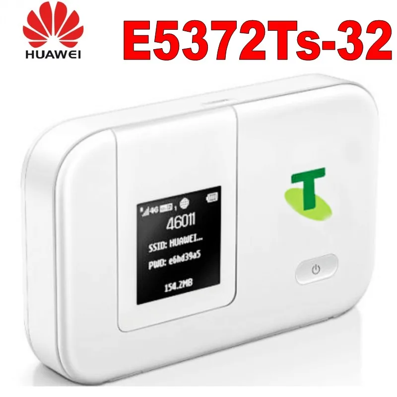 Thick battery 3560mAh Brand new T logo 150M huawei e5372ts-32 4g wireless hopspot with antenna