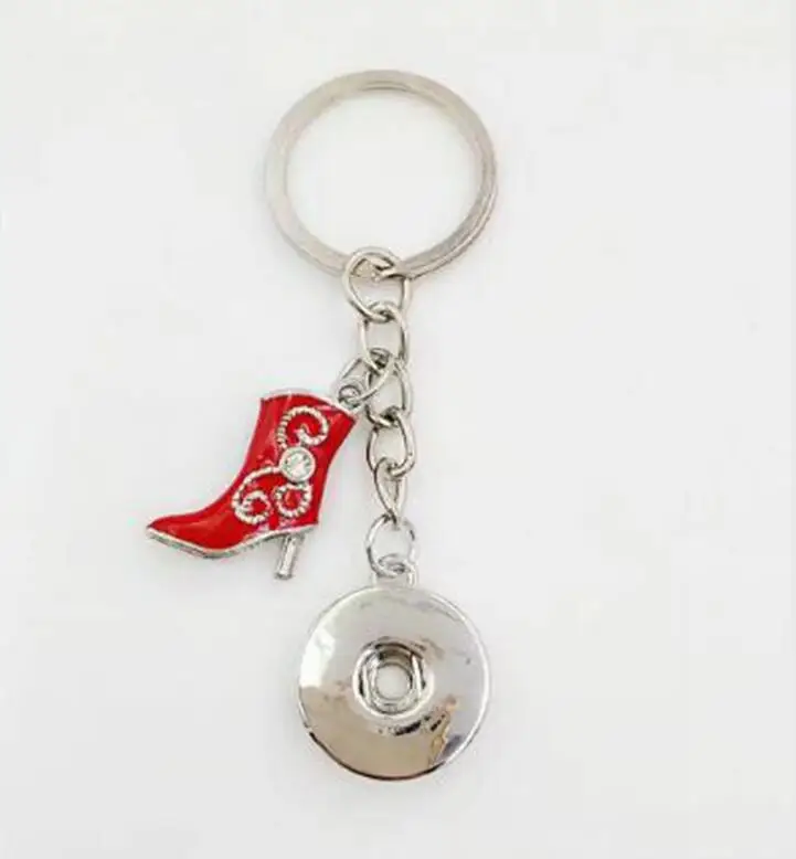 Эмалированные ковбойские сапоги и женские на высоком каблуке 18 мм кнопки защелки