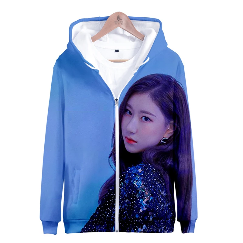 

Funny 3d Itzy Kpop Fashion Hip Hop Men Women Zipper Hoodies Jacket Top Casual Long Sleeve Unisex Zip Up 3D Hooded Sweatshirt 4XL