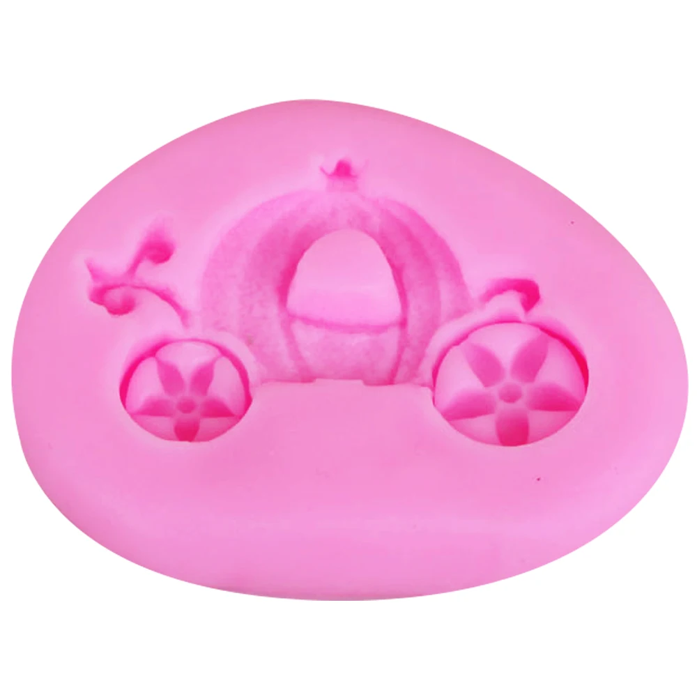 Byjunyeor бриллиантовый замок Фея УФ Смола силиконовая форма помадка Шоколад Конфеты