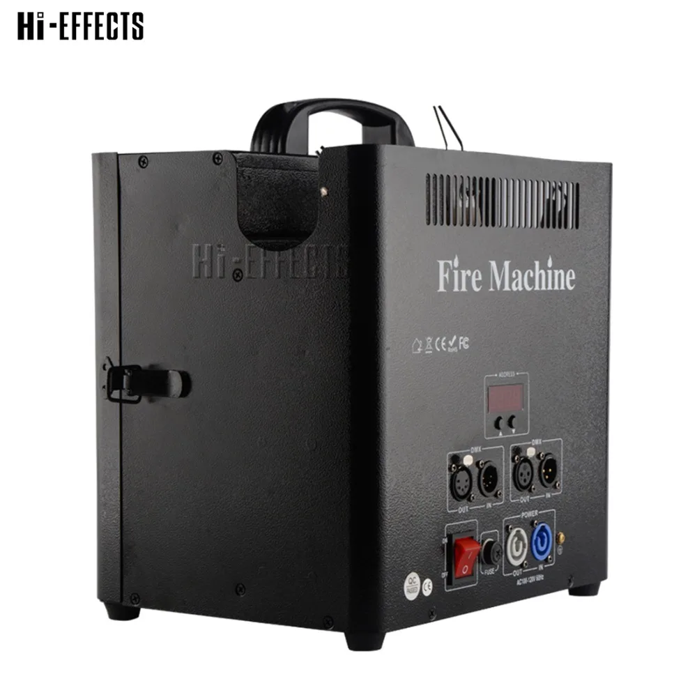 Сценический огнеупорный проектор фонтан с тройной головкой зажигание