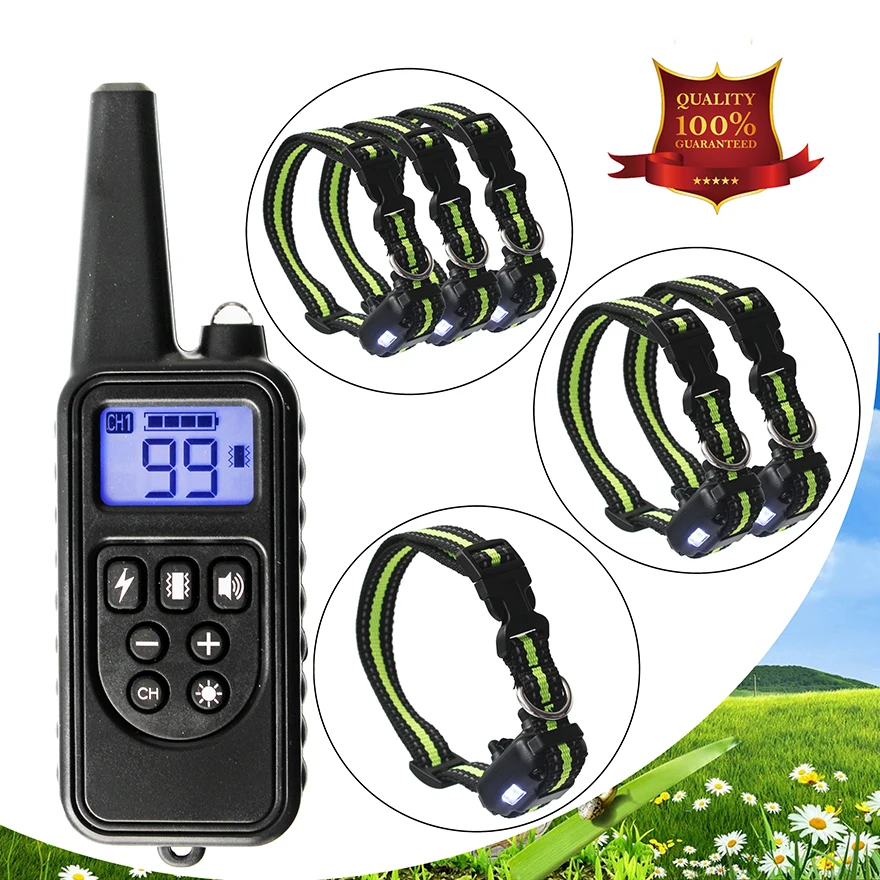 Дистанционная система Ошейников для собак с 3-канальной поддержкой 3