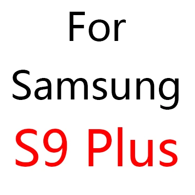 For S9 Plus 50 шт./партия BRSUANG 360 градусов полный охват Чехлы для мобильных телефонов Жесткий ПК чехол с экранной пленкой для samsung Note9 S8 A6 J8 A9 A520 - Цвет: For S9 Plus
