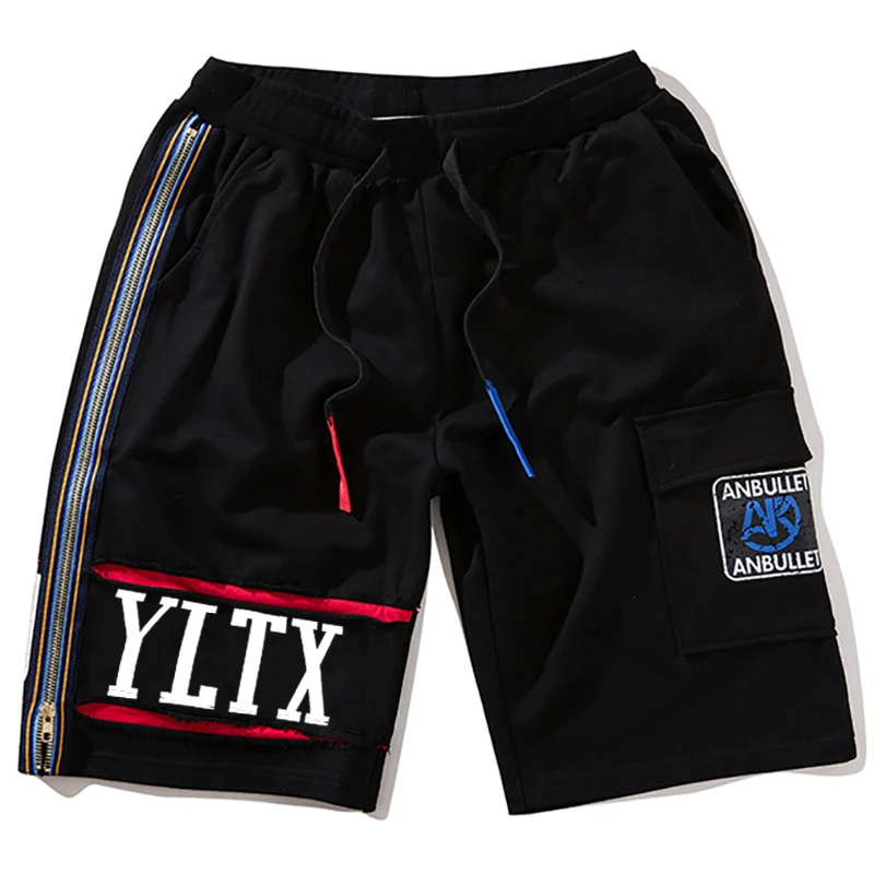 Мужские мешковатые шорты большого размера мужские однотонные свободные