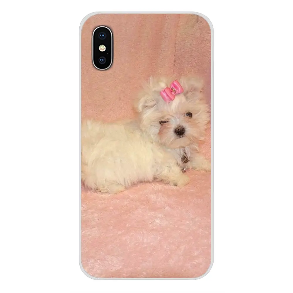 I Love My Maltese dog puppies для Xiaomi Redmi Note 6A MI8 Pro S2 A2 Lite Se MIx 1 Max 2 3 Oneplus 6T чехол сотового