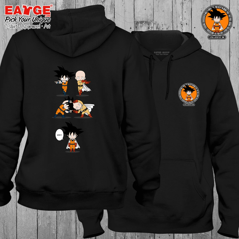 One piece кроссовер One Punch Man крутая уличная одежда Луффи и кофты с капюшоном, посвященные Сайтаме Креативный дизайн женские мужские теплые флисовые толстовки - Цвет: 05-Black