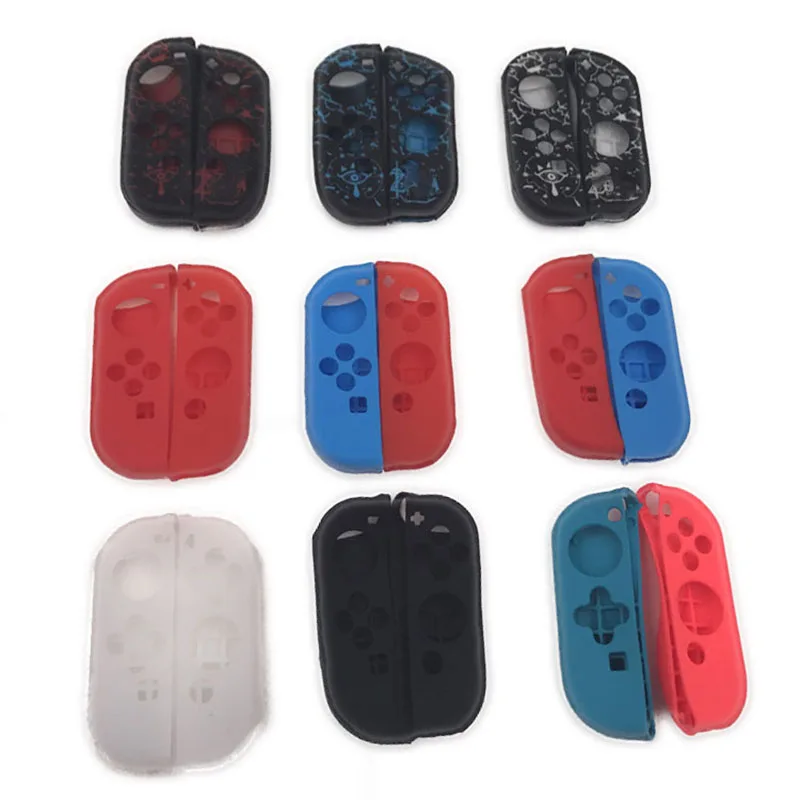 Цветной силиконовый защитный чехол для Switch Joy Con|Запасные части| |