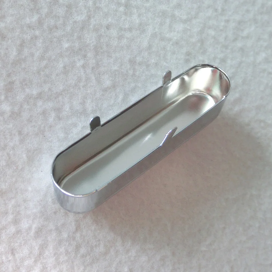 DIY Гитары части Никель серебро tl шеи Гитары пикап крышка в chrome Цвет для стандартных tl Гитары пикап