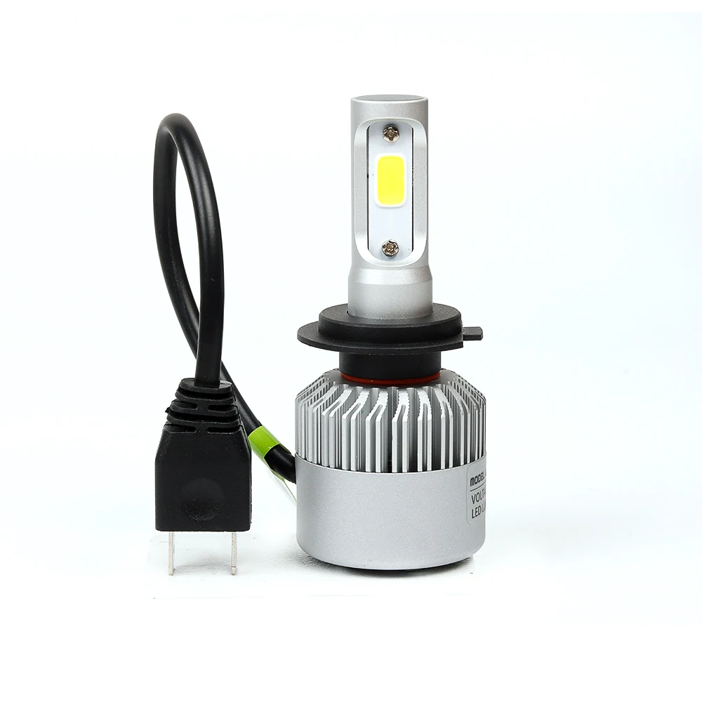 20 Вт H7 COB LED Фары Автомобиля Авто Лампы ПРИВЕЛО Комплект 4000LM 6000 К Лампочки H4 H8 H9 H11