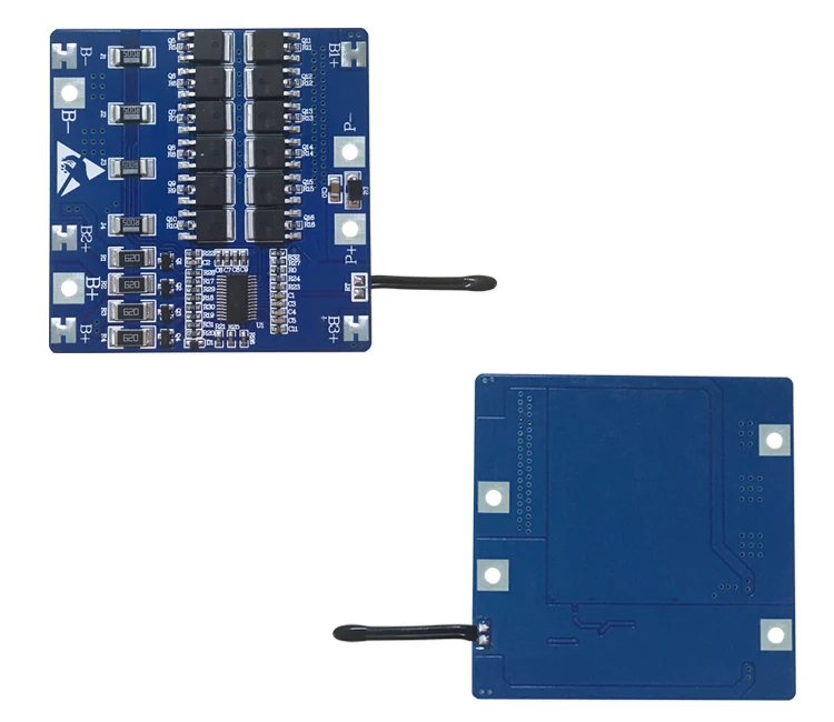 4S 30A lipo литий-полимерный BMS/PCM/PCB плата защиты батареи для 4 пакетов 18650 литий-ионный аккумулятор с балансом с температурой