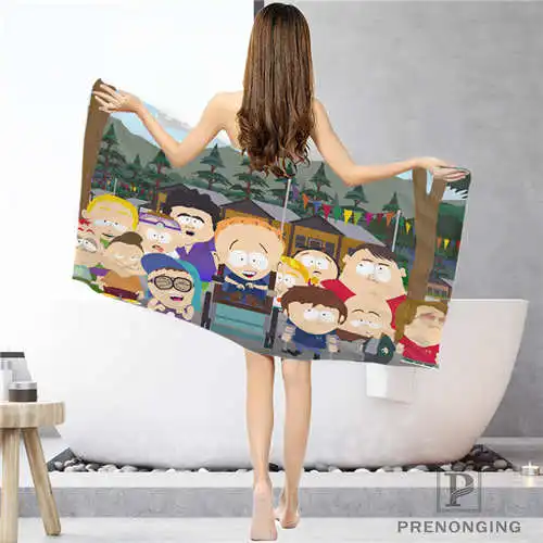 Face or Bath Towel Таможня Южная-Парк-(1) тряпка для ванной комнаты полотенце s лицо полотенце/банное полотенце Душ Полотенце s Размер 33x74 см/72x143 см#18-12-16-03-112 - Цвет: Face or Bath Towel