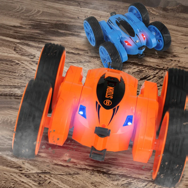 1:24 Радиоуправляемая машина 2 4G 4WD двухсторонний трюковый внедорожник