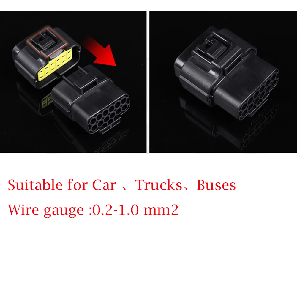 Водонепроницаемый соединитель для автомобиля 1 комплект 1/2/3/4/6/8/10/12
