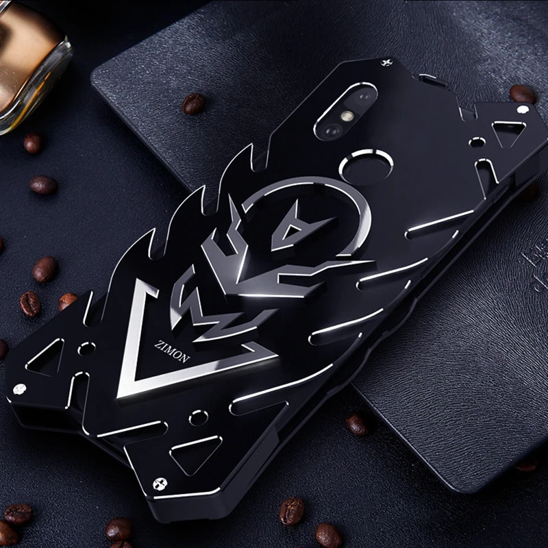 Xiaomi mi 8 чехол Алюминиевый металлический бампер противоударный для телефона на Funda