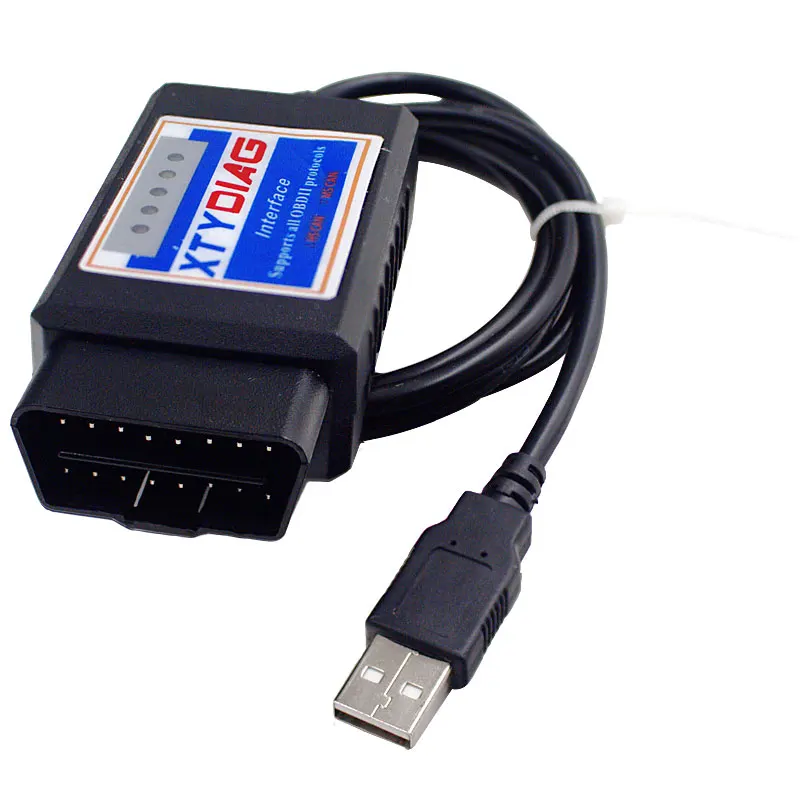 ELM327 USB V1.5 PIC18F25K80 сканер HS MS переключатель автоматический считыватель кодов ELM 327 1,5 25K80 интерфейс с HS MS