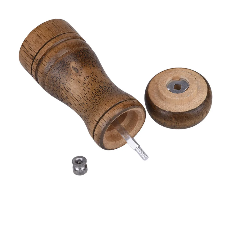 Улучшенная Классическая мельница для специй из дуба 1 шт. набор ручных мельницы