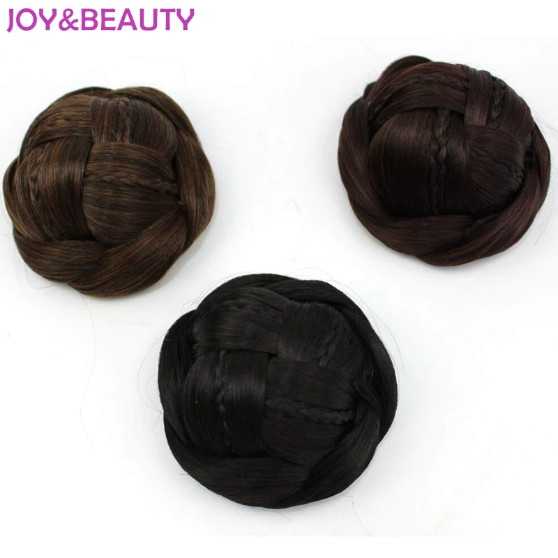 JOY & BEAUTY волосы чистый ручной Плетеный шиньон с зажимом для волос синтетический