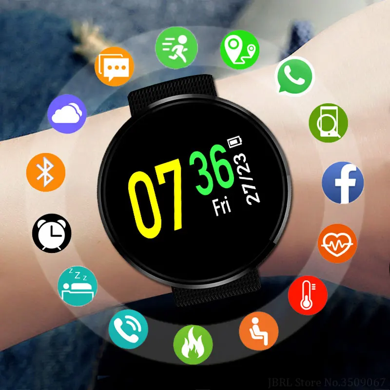 Спортивные Смарт часы Для мужчин кварцевые цифровые электронные светодиодный