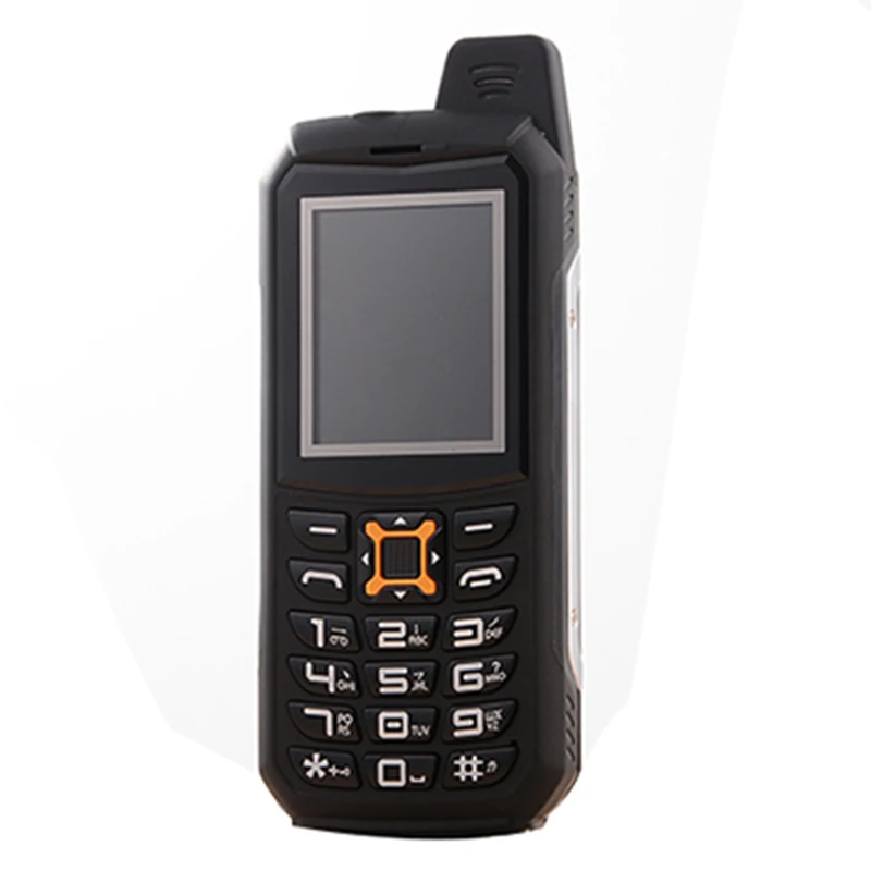 Черный I& YSF M21 IP68 водонепроницаемый фонарик с двумя sim-картами внешний аккумулятор fm-радио рекордер пылезащитный противоударный прочный мобильный телефон P020 - Цвет: Черный