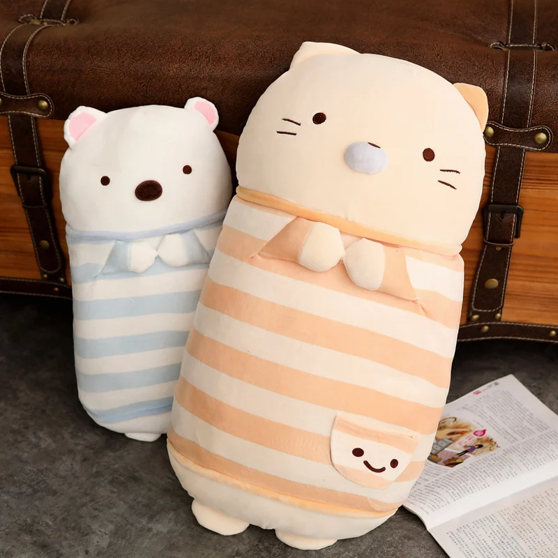 Мягкая игрушка 45/60 см Sumikko Gurashi San X угловая био Подушка японская анимация плюшевая