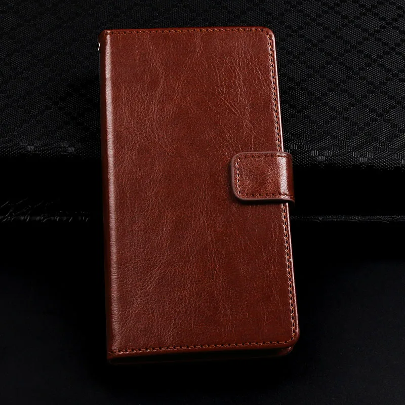 brown Кожаный чехол-книжка для LG K3 Lte K100DS K4 K120e K130e fundas, стильный защитный чехол-подставка для K7 X210 MS330 LS67 - Цвет: brown