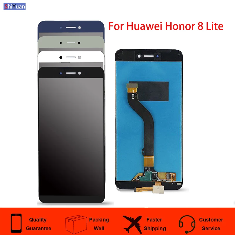 ЖК дисплей 5 2 дюйма для Huawei Honor 8 Lite сменный дигитайзер сенсорного экрана в сборе P8