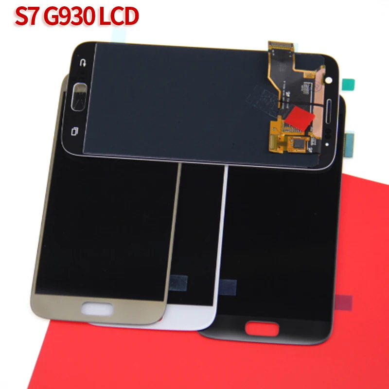 Супер AMOLED телефон ЖК дисплей для samsung Galaxy S7 G930 G930F G930A G930V G930P G930T мобильные