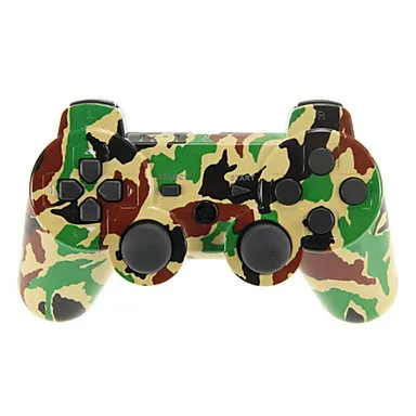 Камуфляжный двойной шок Беспроводной Bluetooth SIXAXIS геймпад для ps3 консоли Dual shock 3 |