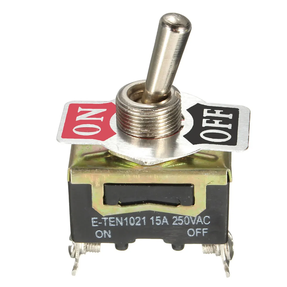 Тяжелый тумблер переключатель 12 V ВКЛ/ВЫКЛ автомобильный тире светильник металлический 12 вольт DPST