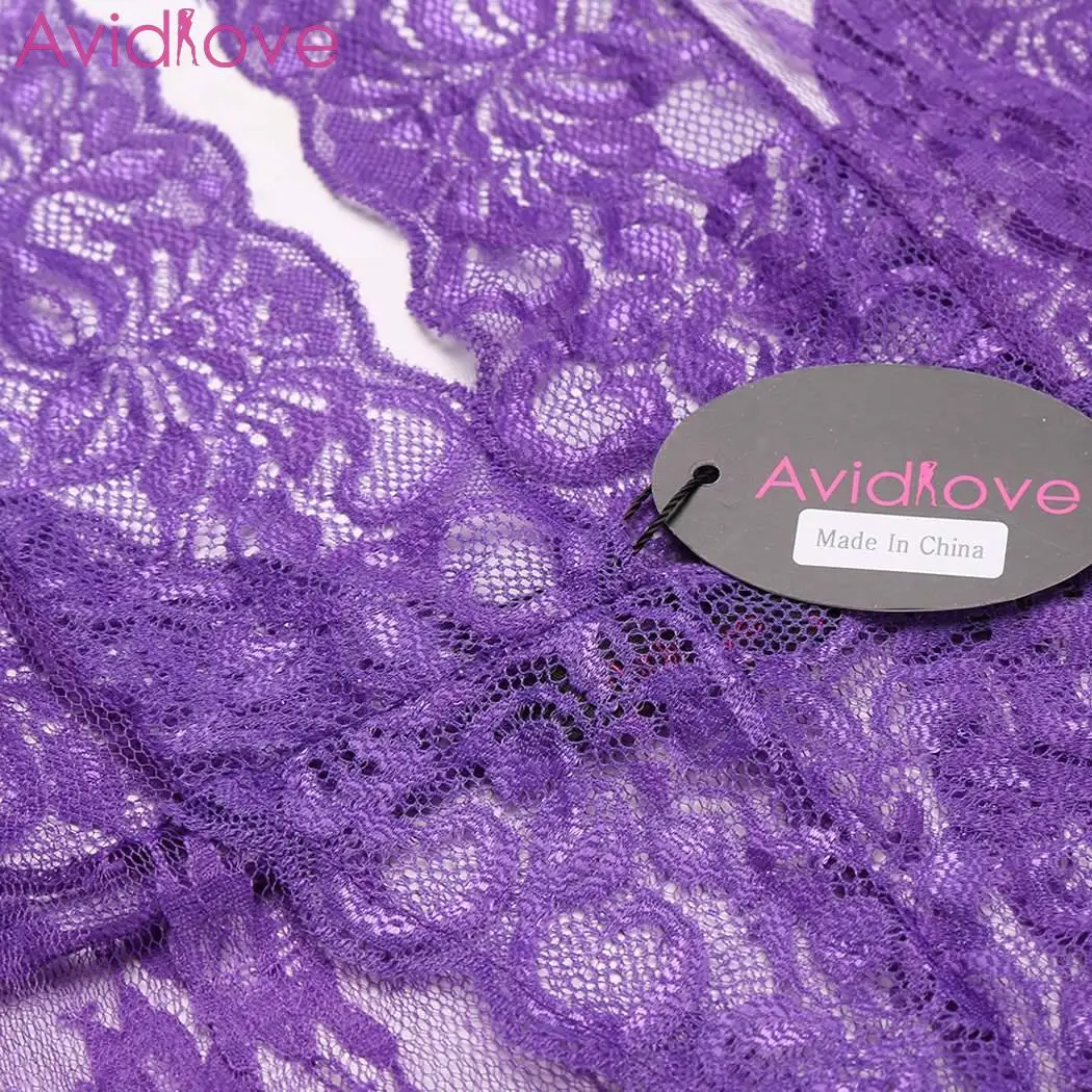 Avidlove женское сексуальное нижнее белье Эротическое Babydoll Холтер Ночное глубокий