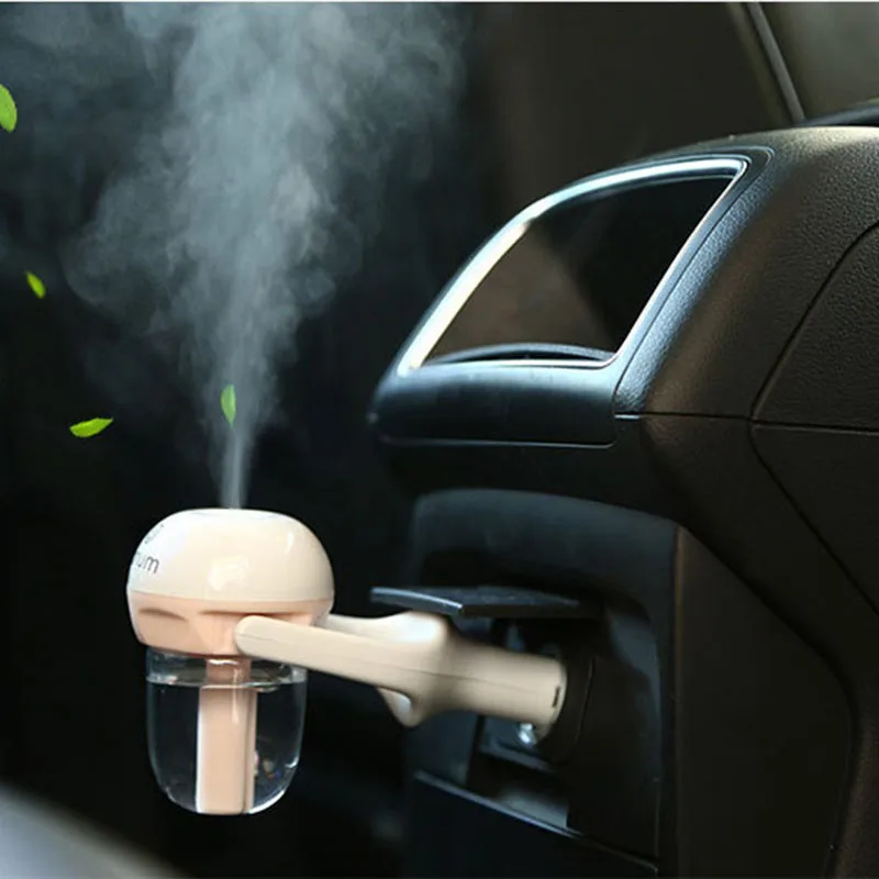 Мини Портативный аромараспылитель DC 12V Автомобильный увлажнитель воздуха