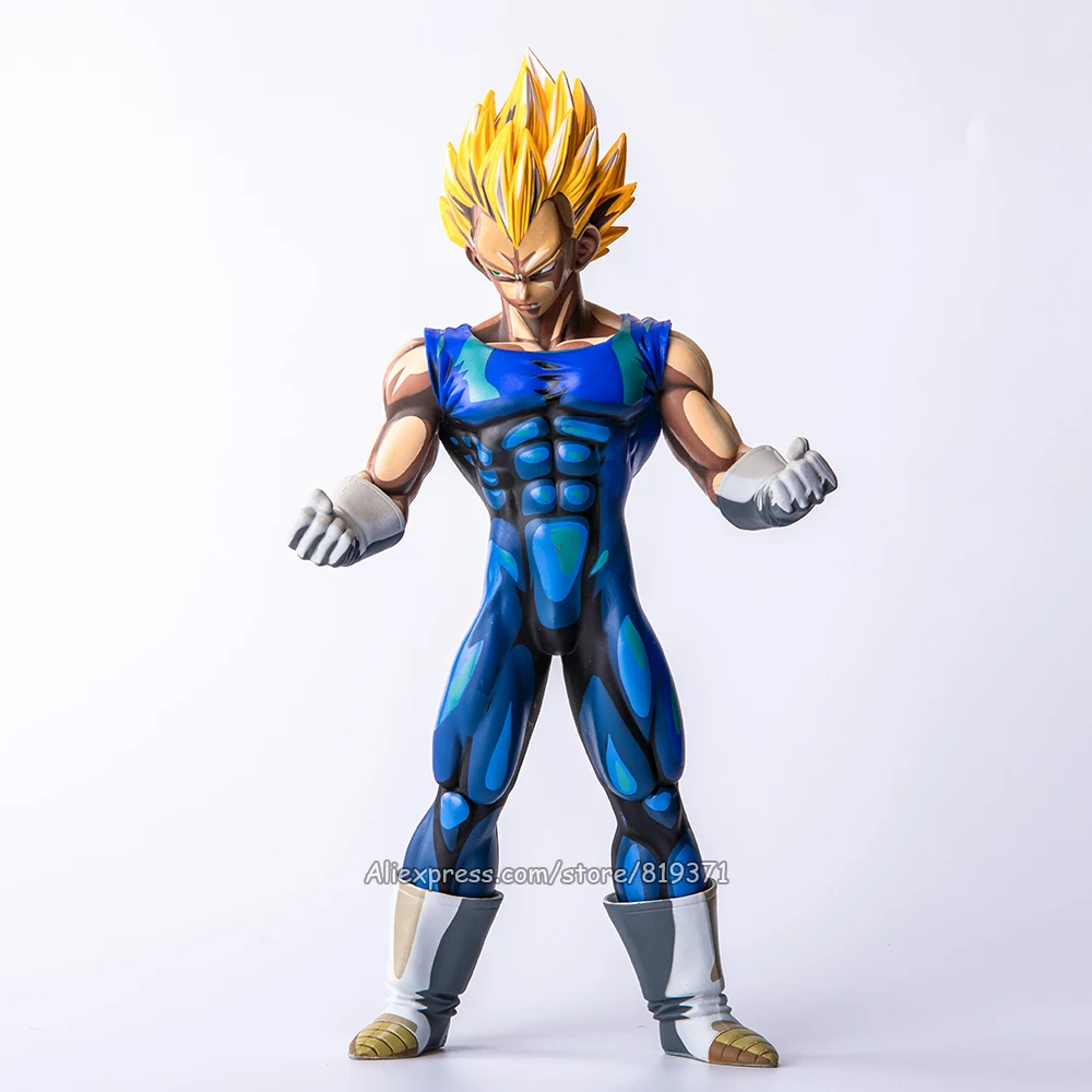 Большой размер Специальный аниме краска цвет 26 см Dragon Ball Z Супер Saiyan Вегета ПВХ фигурка коллекция Драконий жемчуг модель игрушки