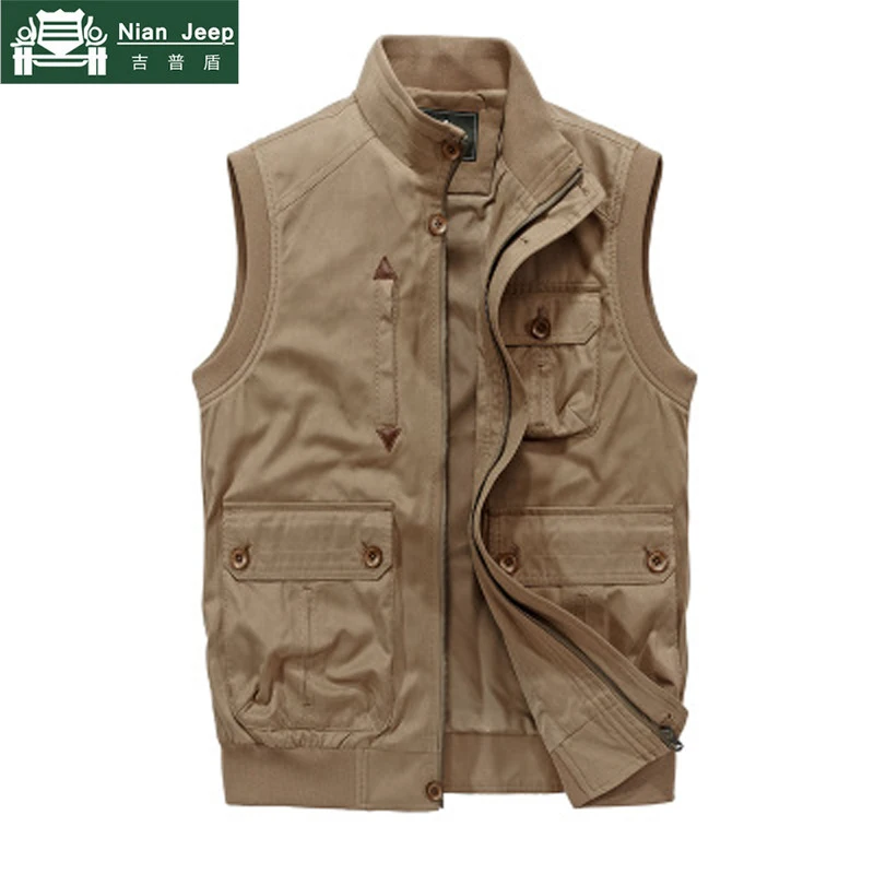 Верхняя одежда жилет мужской бренд 2020 осенний летний тонкий сетчатый фотографа с