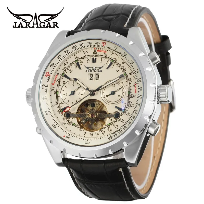 Фотохромные Стекла Серебряный Скелет Циферблат Браслет Из Нержавеющей Стали