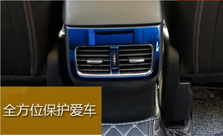 Car Rear Console Air Conditioner Outlet Frame Cover Trim Stickers Styling For Mazda CX-5 CX5 2017 2018 KF | Автомобили и