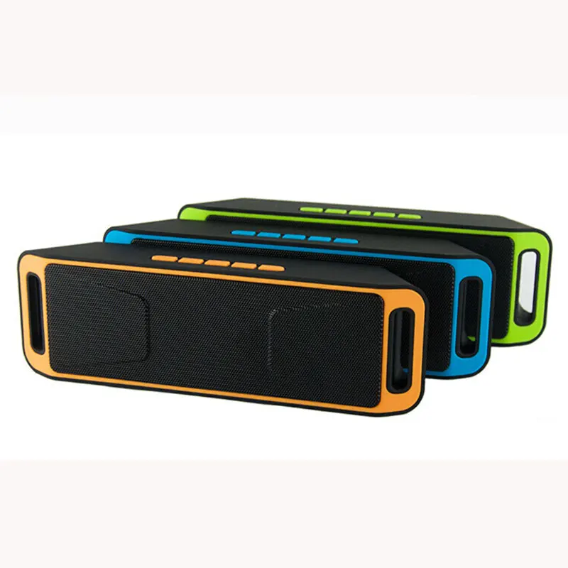 SC208 Bluetooth колонки Беспроводной портативный Саундбар Поддержка TF карты FM радио