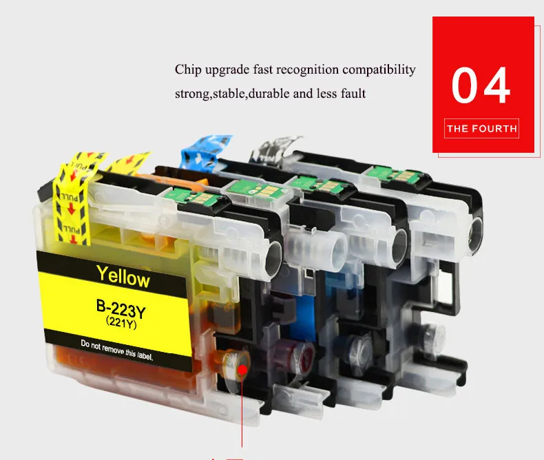 Замена картриджа befon 223 для Brother LC223 LC 223 LC223Bk картридж для DCP-J4120DW MFC-J4420DW/J4620DW 4625DW 5320DW