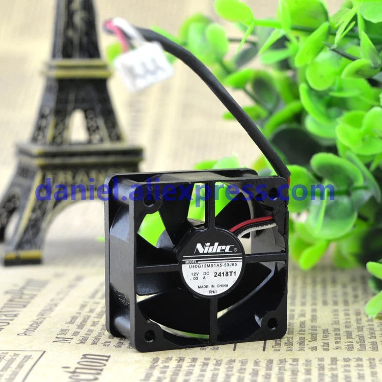 4020 Nidec u40g 12ms1a5 53j65 12V0.03A 4 см бесшумный вентилятор|Кулеры и системы охлаждения