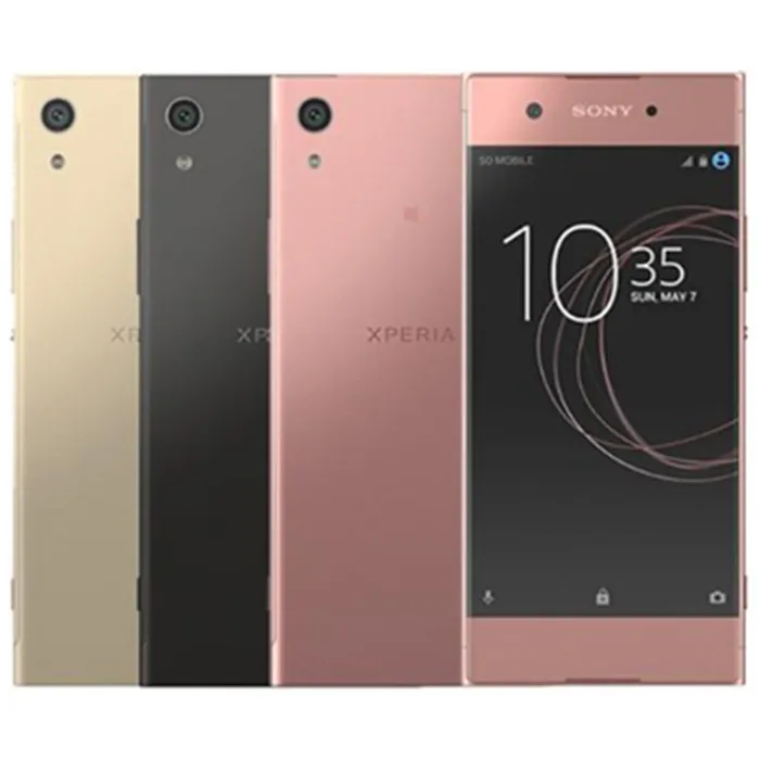 Разблокированный sony Xperia XA1 32 Гб rom 3 Гб ram одна sim-карта 5,0 дюймов Android 23MP 4G LTE Смартфон gps wifi телефон