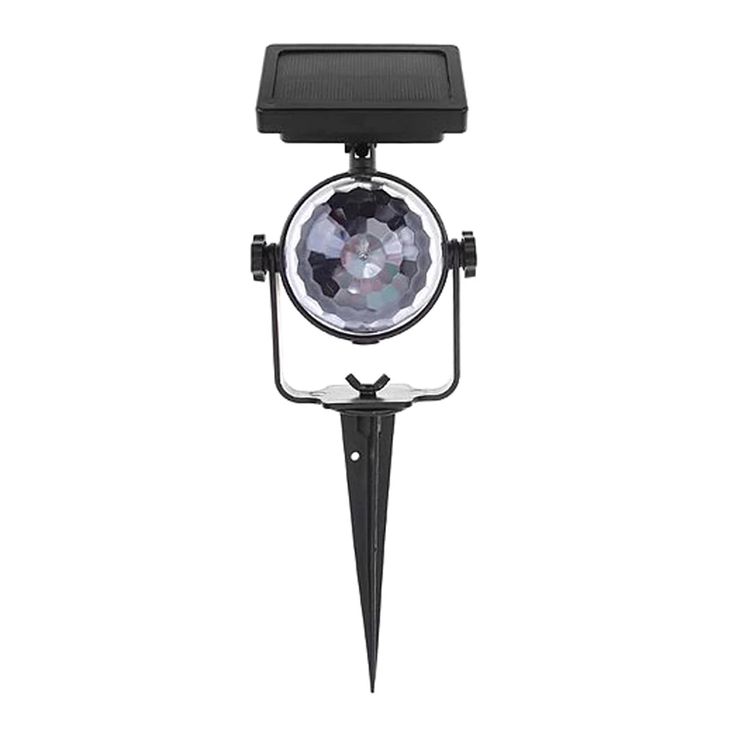 Солнечный газон сад карнавал проектор движущийся цветной Точечный светильник