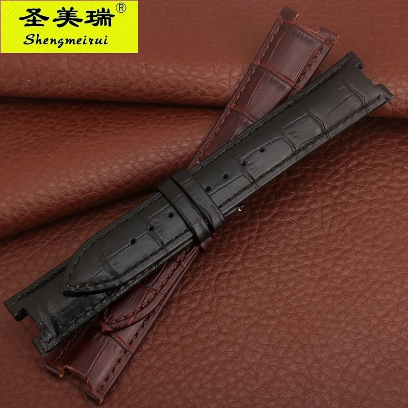 Кожаный ремешок shengmeirui для GC B1 Class / G42005G1 notch 22*13MM20*11 мм кожаный браслет с пряжкой