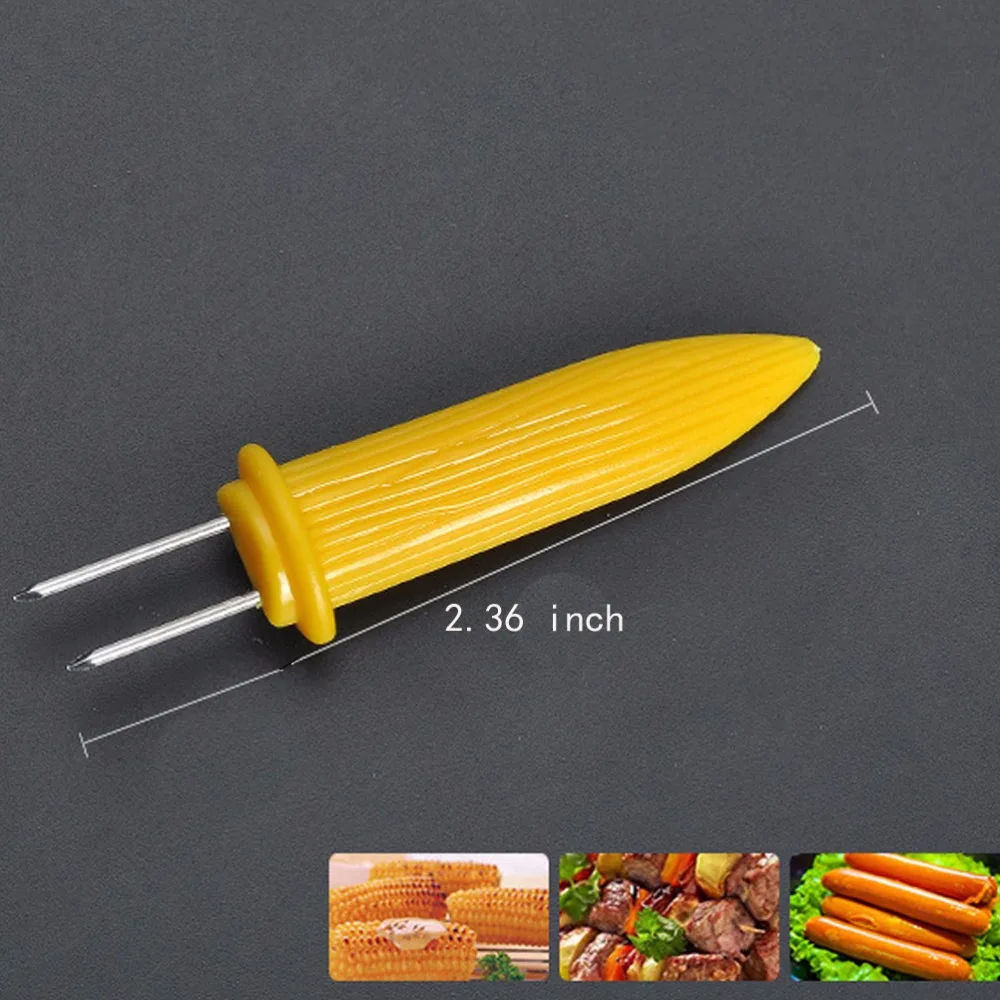 8 шт. Шпажки для гриля из нержавеющей стали|corn pick|bbq skewergrill brush |