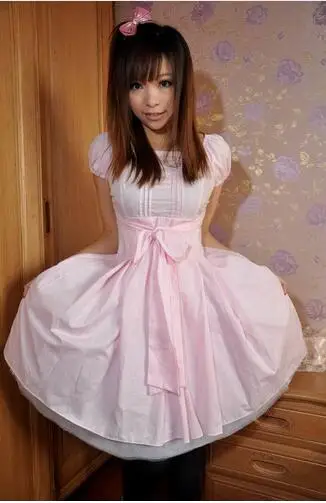 Платье в стиле &quotЛолита&quot платье принцессы из хлопка с жемчугом модное милое