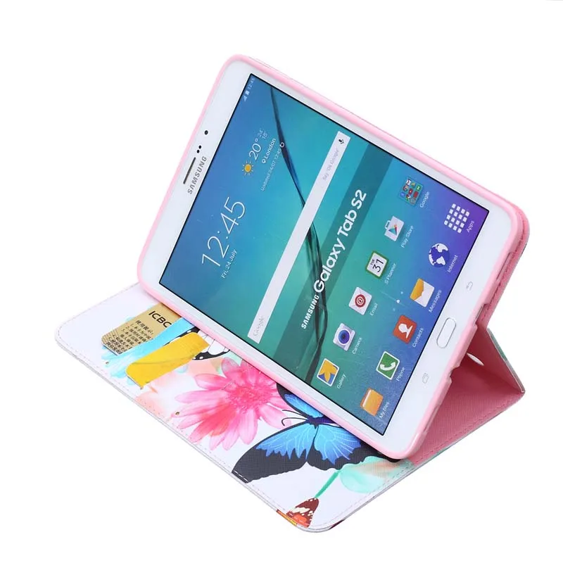 Чехол для Samsung Galaxy Tab S2 8 0 роскошные дизайнерские чехлы-книжки из искусственной