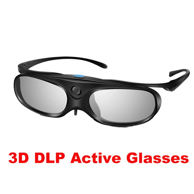 Elikliv очки с активным затвором 3D DLP Link clip on, совместимые с проемами для BenQ и асер, samsung, проектор, 3D просмотр