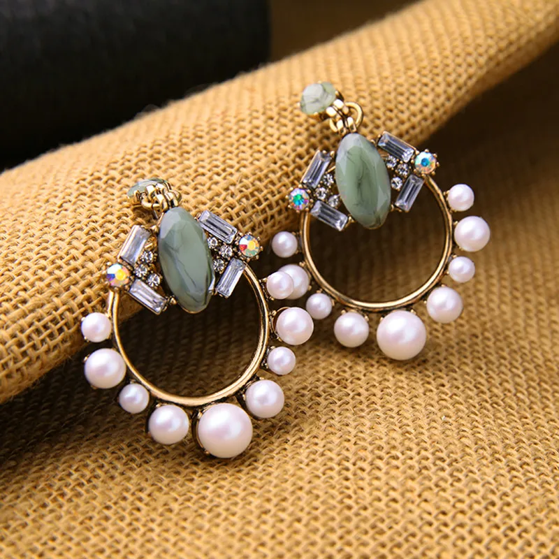 Новое поступление яркие серьги с кристаллами ювелирные изделия для женщин и