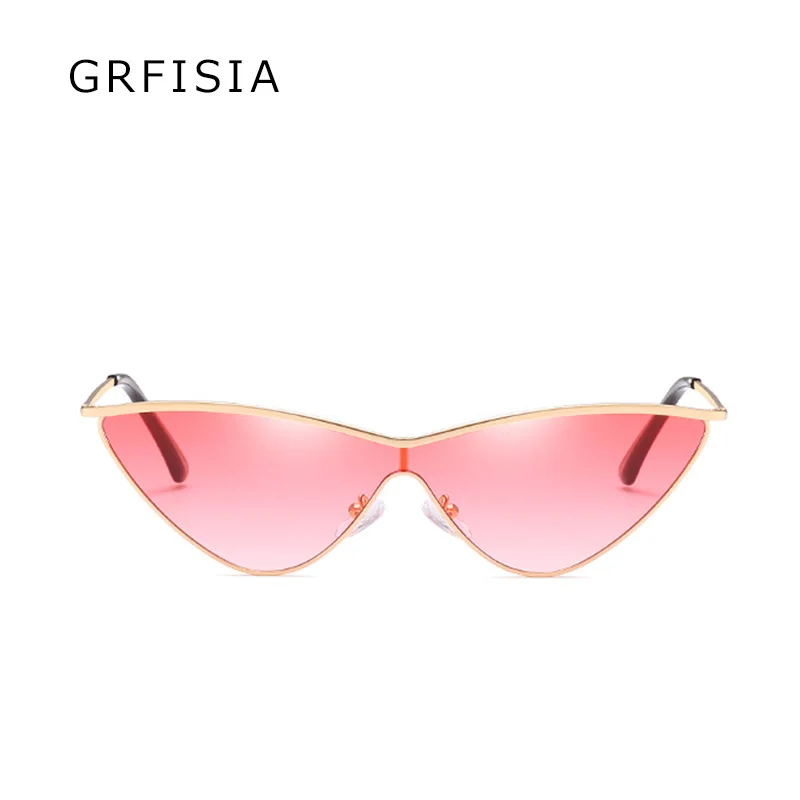 Grfisia Новый Cat Eye Солнцезащитные очки для женщин Для Брендовая Дизайнерская обувь